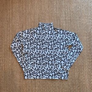 NWOT | Cynthia Rowley Leopard Sweater | SZ S